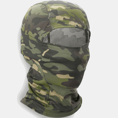 cagoule camouflage multifonction vue arrière détaillée