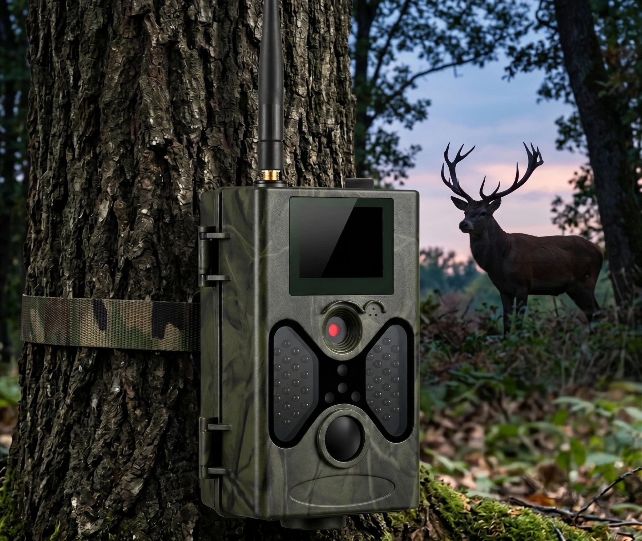 caméra de chasse tr-92x professionnelle vue de profil