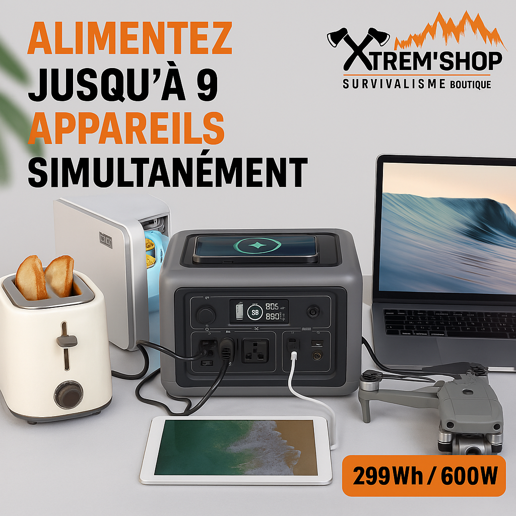 générateur solaire allpowers r600 capacité de charge