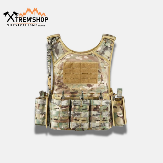 gilet tactique ultra léger vue d'ensemble