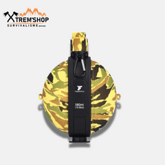 gourde militaire avec étui de transport