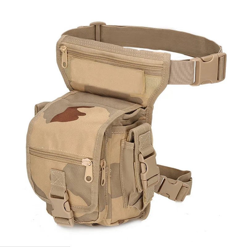 sac de jambe tactique militaire compartiments internes