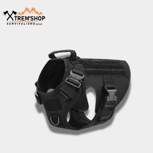 Harnais tactique pour chien vue d'ensemble
