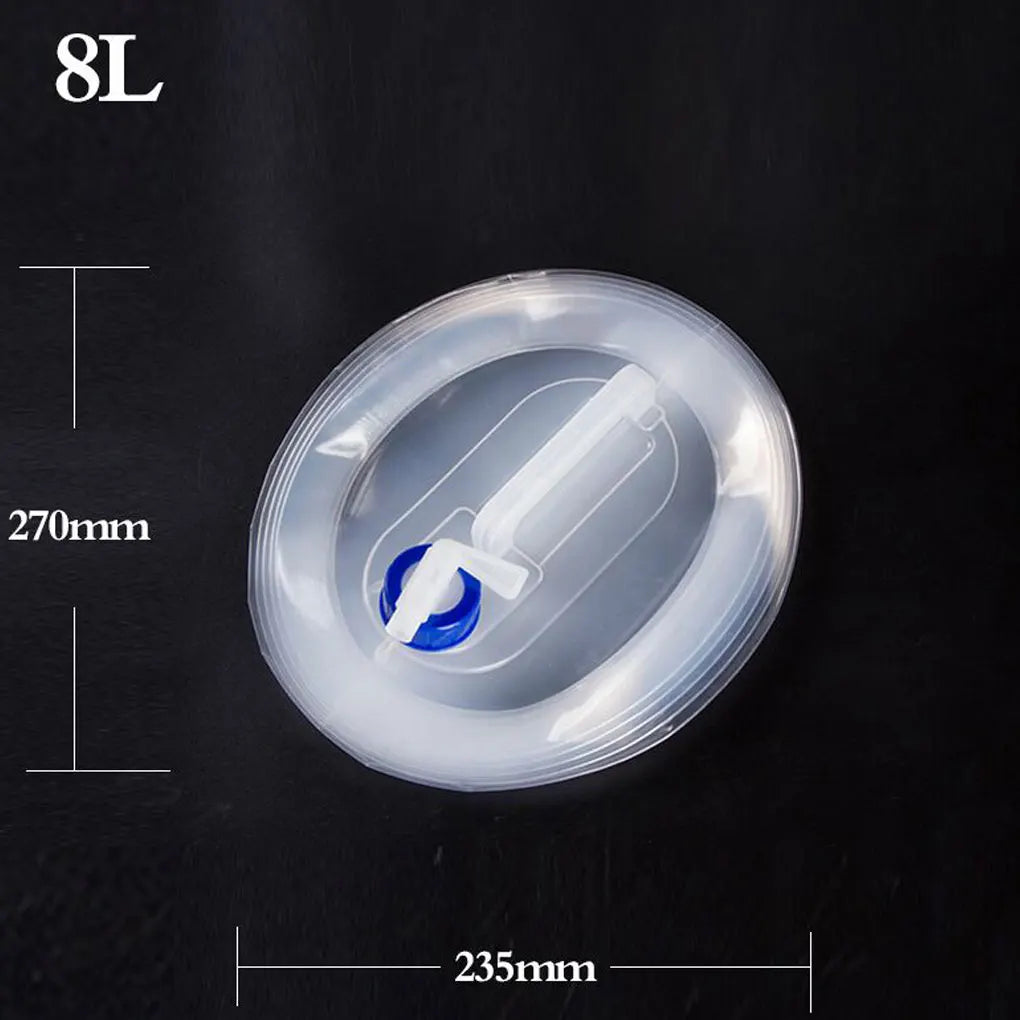 réserve d'eau pliable robinet verseur