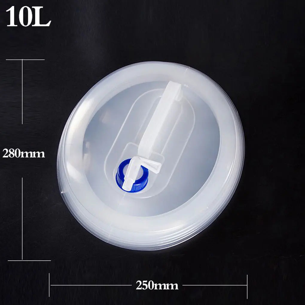 réserve d'eau pliable en situation