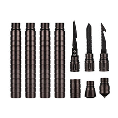 bâton tactique de survie replié compact