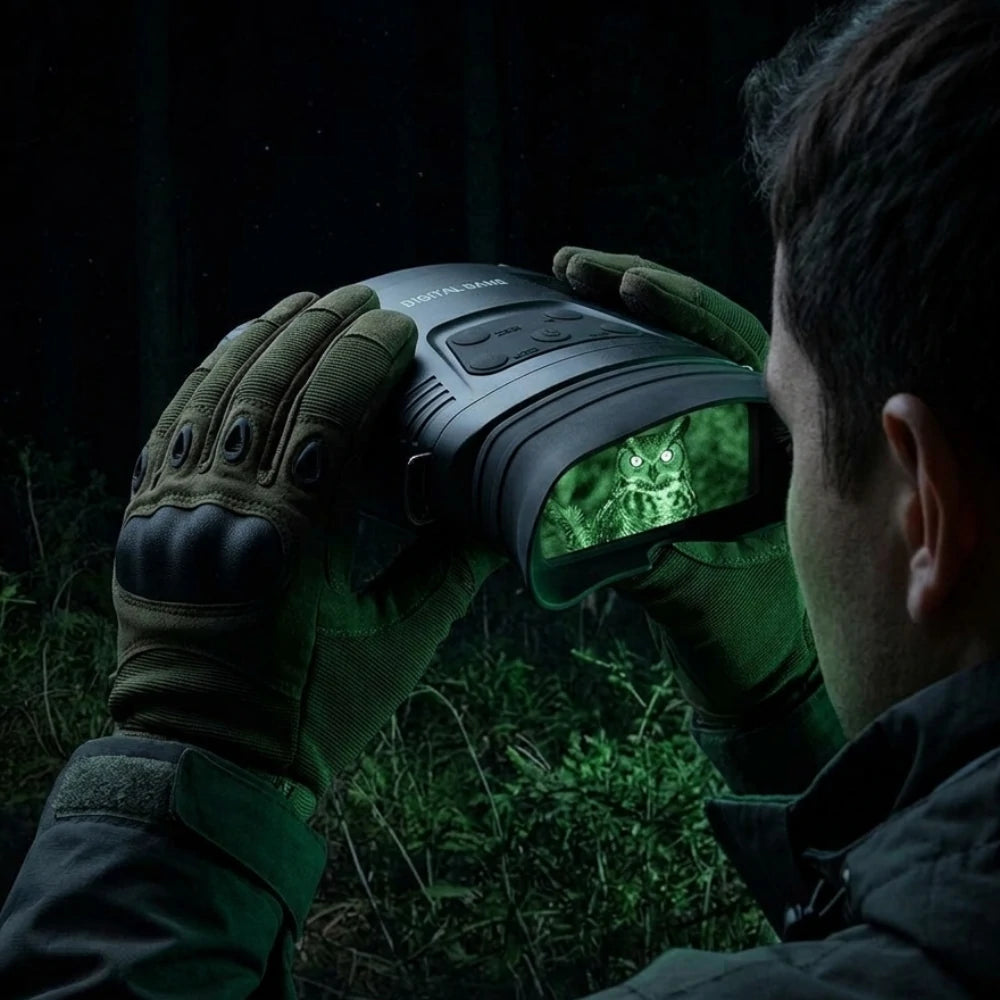 Jumelles Vision Nocturne NV200C INFRAROUGE pour l'observation nocturne en forêt