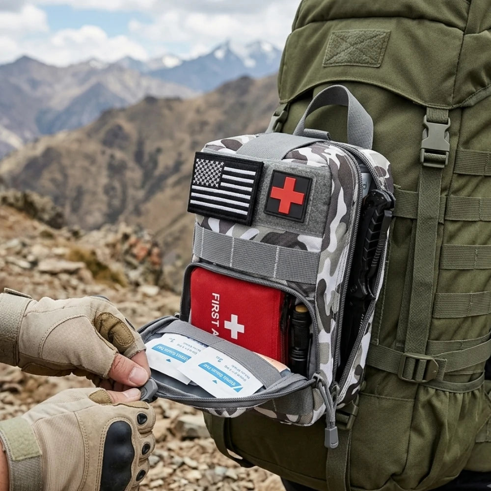 kit de survie désert hero premium fond sombre