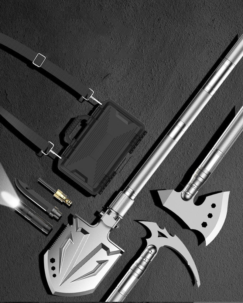 Kit de survie avec couteau allume-feu