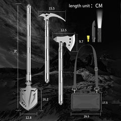 Kit de survie avec couteau accessoires