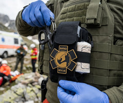 mini trousse de secours tactique fermée