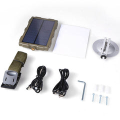 panneau solaire pour caméra de chasse orientation au soleil