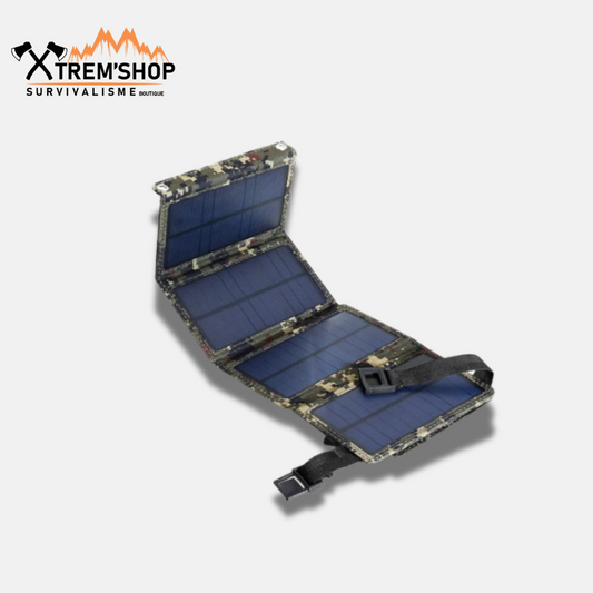 panneaux solaires outdoor vue de face