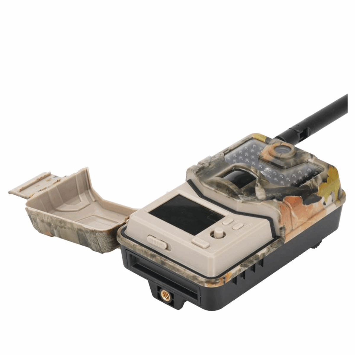 piège photographique tr-90k mms carte sd et connectique