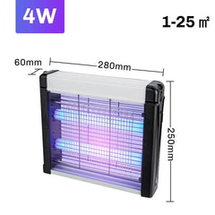 lampe anti-moustique allumée