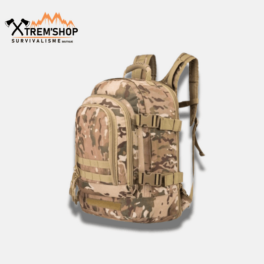 sac à dos survivalisme 50l vue de face