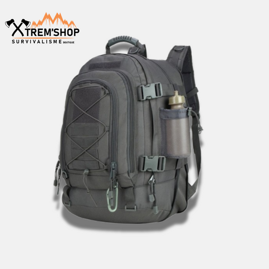 sac à dos survivalisme 60l coloris marron détails