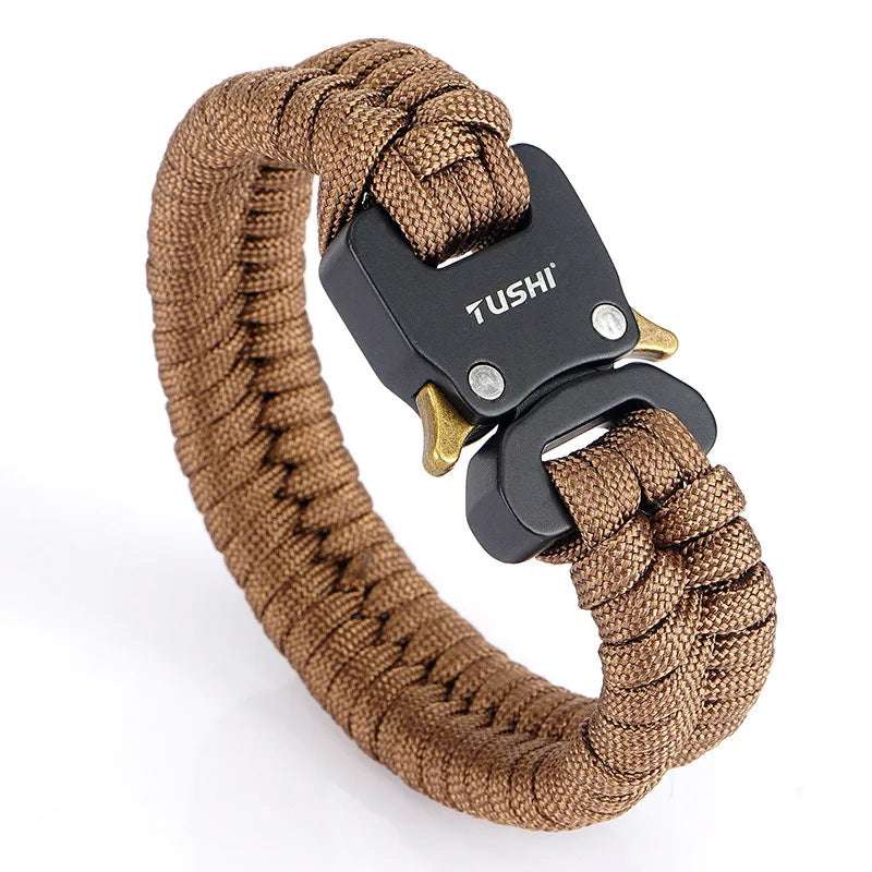 bracelet paracorde homme coloris camouflage