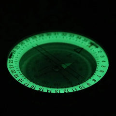 boussole militaire fluorescente miroir de visée