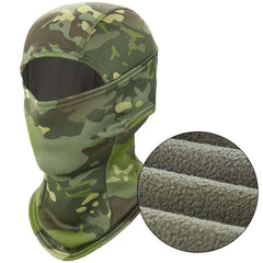 cagoule hiver multifonction outdoor coloris jungle