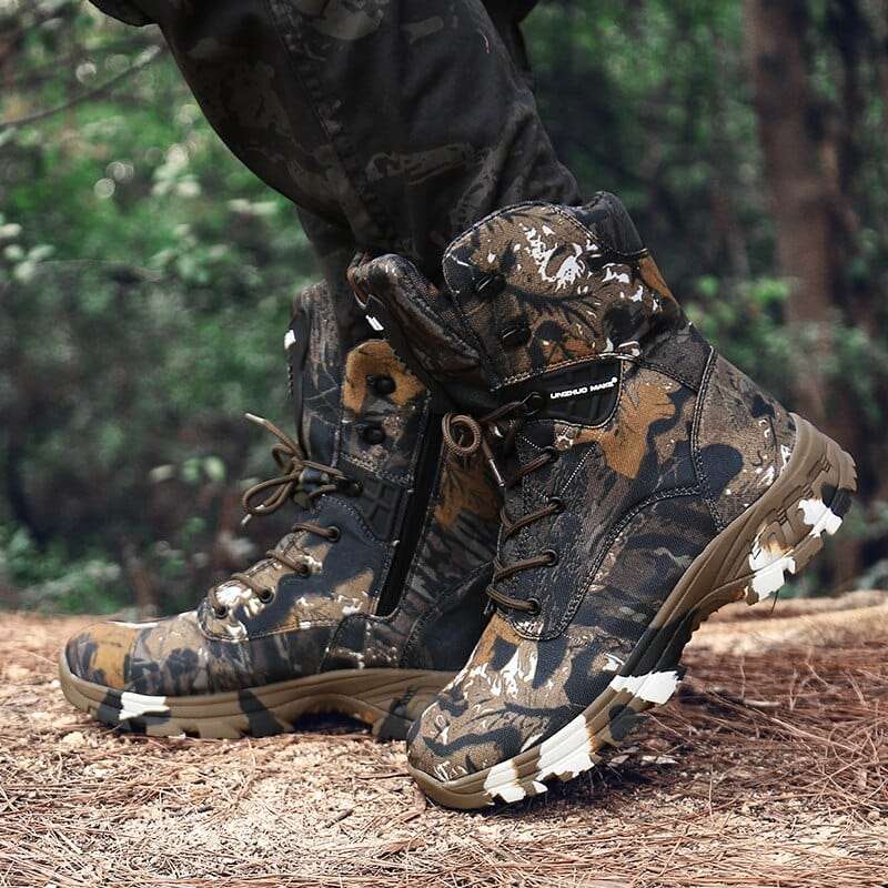 chaussure homme trekking vue de profil