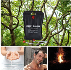 douche naturelle de survie poche solaire