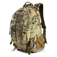 sac à dos camouflage militaire poches latérales