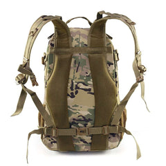 sac à dos camouflage militaire rangement intérieur