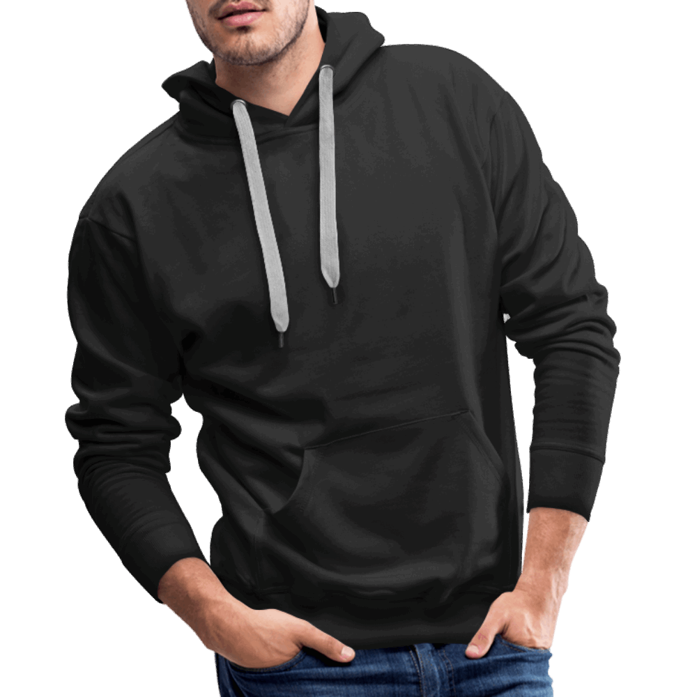 sweat-shirt à capuche survivalisme homme coloris noir dos