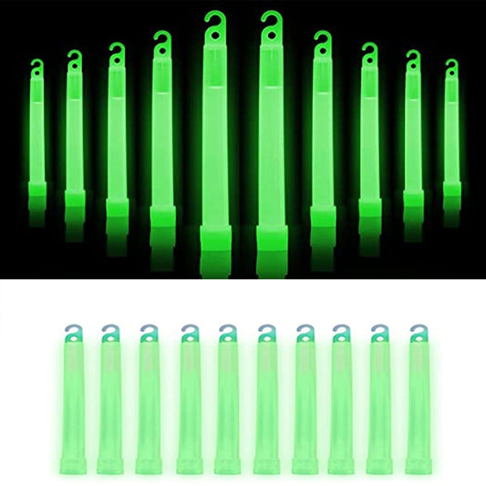 5 bâtons lumineux de secours fluorescents