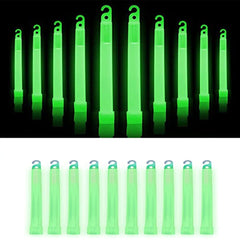 5 bâtons lumineux de secours fluorescents