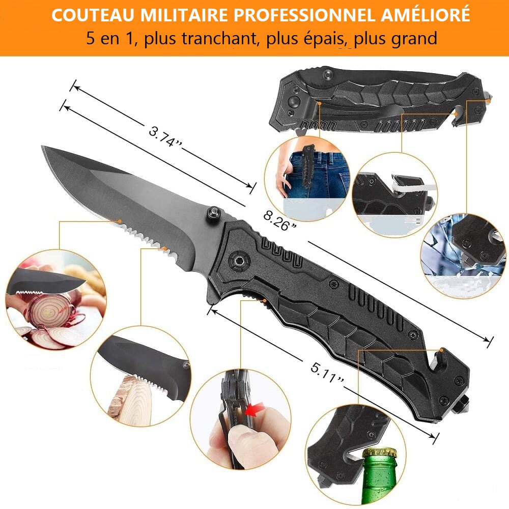 Kit de survie montagne couverture de survie