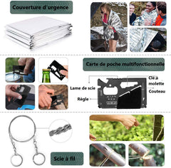 Kit de survie montagne trousse de transport