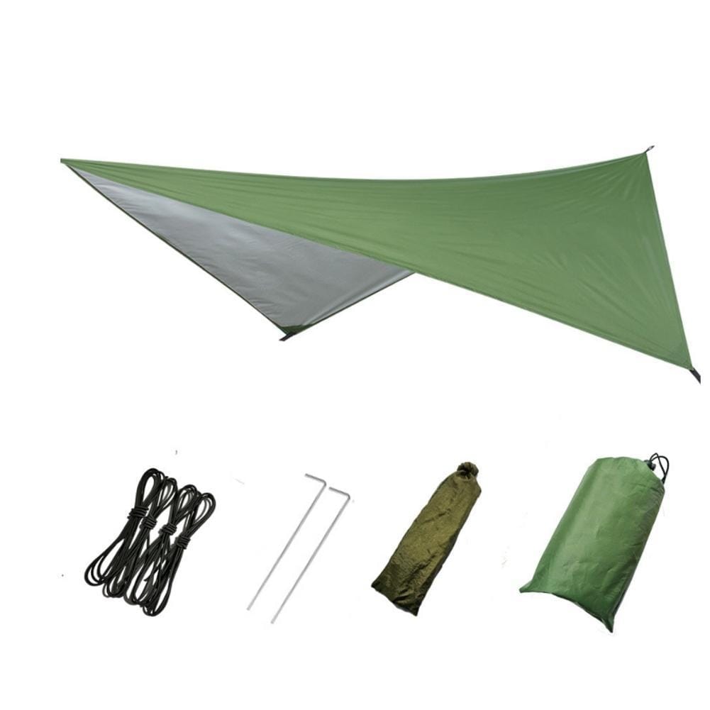 Bâche imperméable montagne tendue