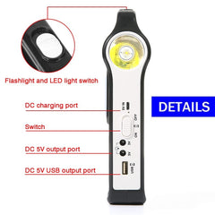 batterie solaire portable 2400 mah au soleil