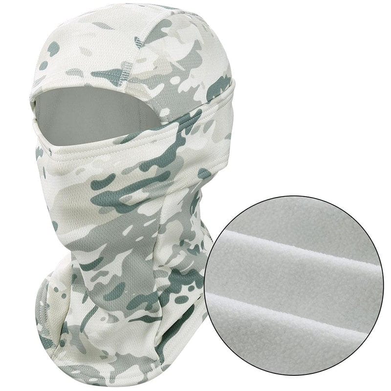 cagoule hiver multifonction outdoor coloris blanc