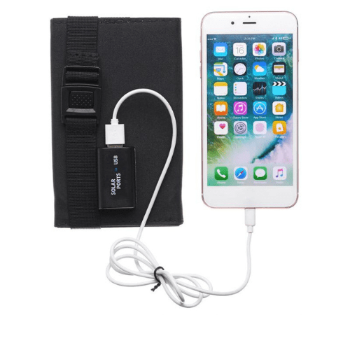 chargeur solaire vue d'ensemble