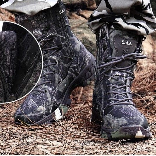 chaussure de combat homme semelle crantée