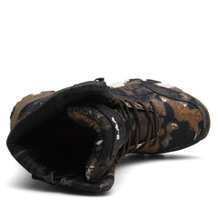 chaussure de randonnée trekking en situation