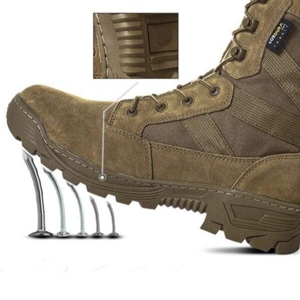chaussure homme randonnée survie semelle crantée