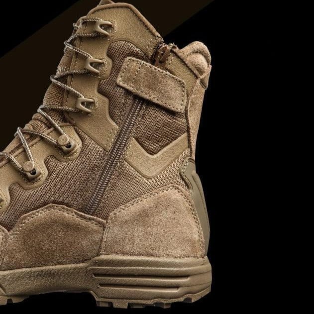 chaussure de randonnée imperméable en situation