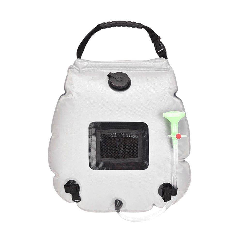 douche solaire de trekking coloris blanc 20 litres