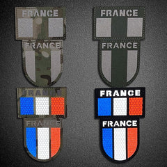 écusson armée française fluorescent modèle 2