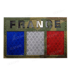 écusson armée française fluorescent modèle 18