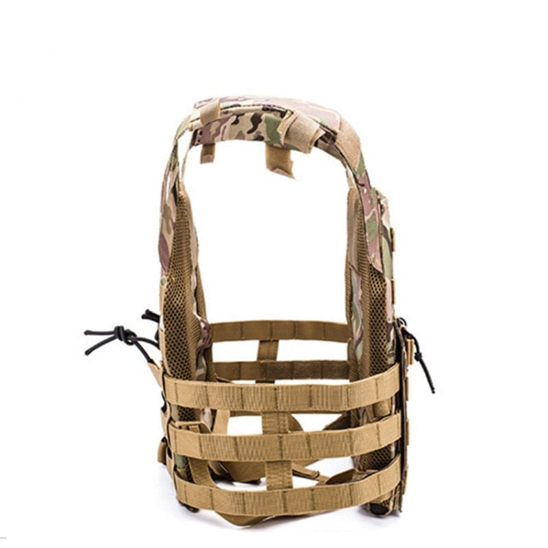 gilet tactique de sécurité vue latérale