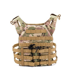 gilet tactique de sécurité coloris camouflage