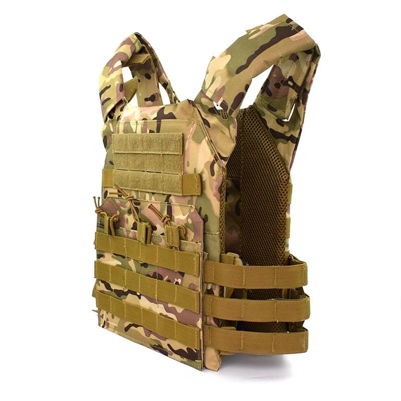 gilet tactique désert molle détail du système molle