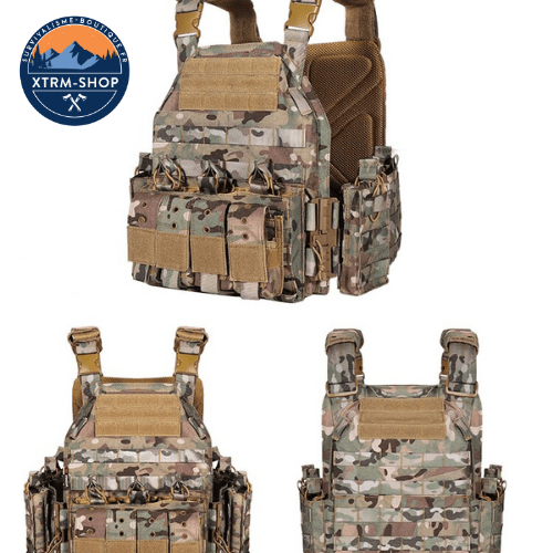 gilet tactique force spéciale coloris camouflage