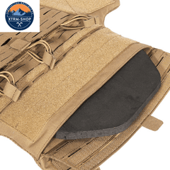 gilet tactique haute protection vue de dos