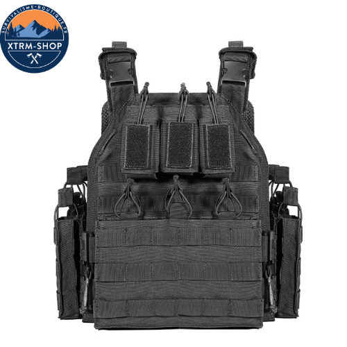 gilet tactique police accessoires inclus